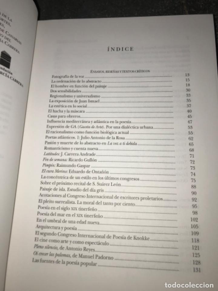 Libros de segunda mano: OBRA SELECTA. PEDRO GARC&Iacute;A CABRERA. 3 VOL&Uacute;MENES. . - Foto 5
