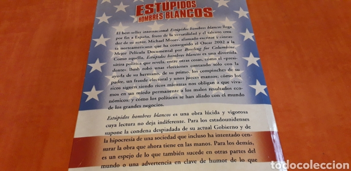 Libros de segunda mano: EST&Uacute;PIDOS HOMBRES BLANCOS, 9&ordf; EDICI&Oacute;N, MICHAEL MOORE, - Foto 5