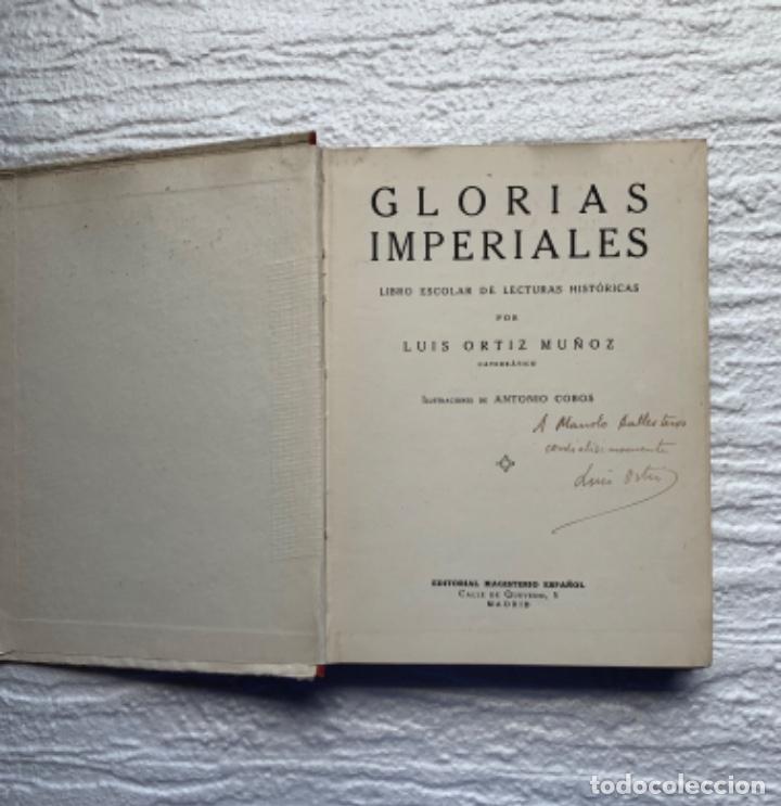 Libros de segunda mano: Glorias imperiales. Luis Ortiz Mu&ntilde;oz. 1940 - Foto 2