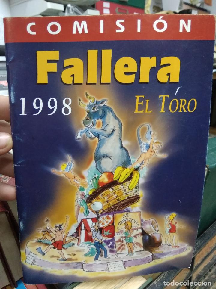 Libros de segunda mano: Revista Fallera 1998, el toro. L.14508-855 - Foto 1