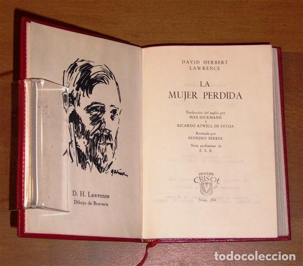 Libros de segunda mano: LAWRENCE, David Herbert. La mujer perdida (Crisol ; 260) - Foto 2