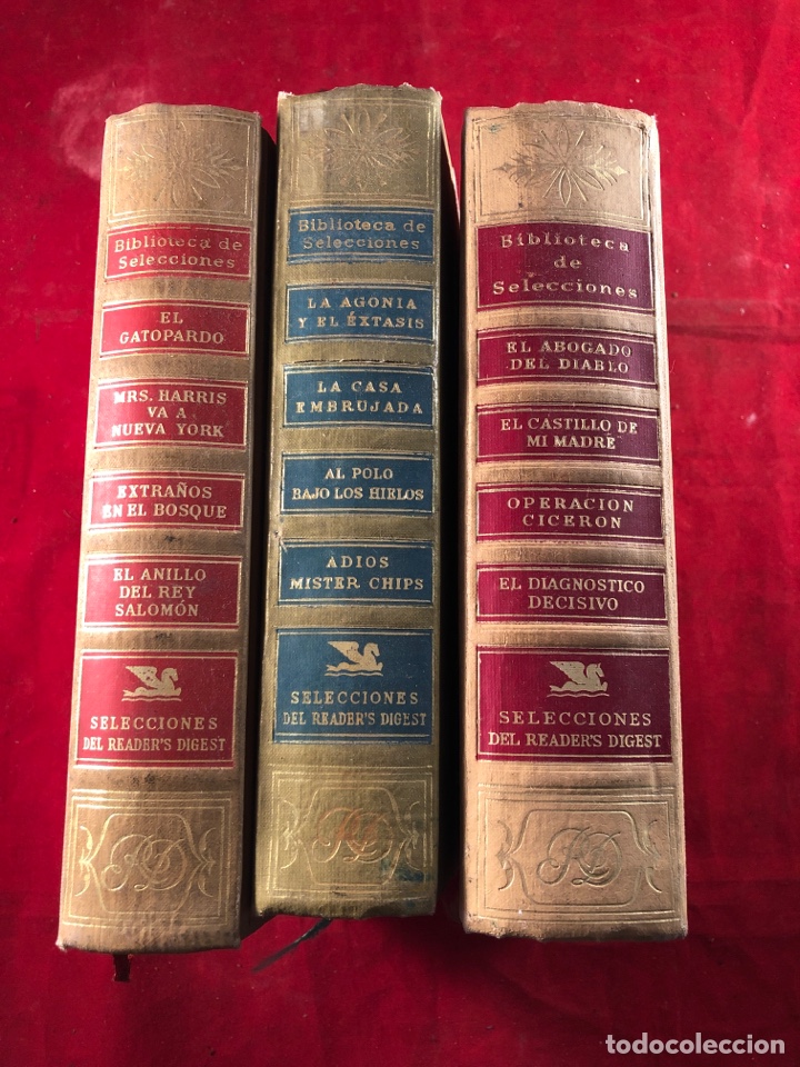 Libros de segunda mano: Biblioteca de Selecciones 3 tomos - Foto 1