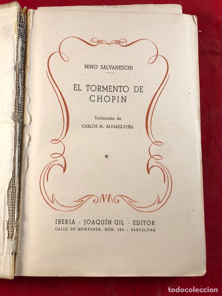 Libros de segunda mano: El tormento de Chopin - Foto 2