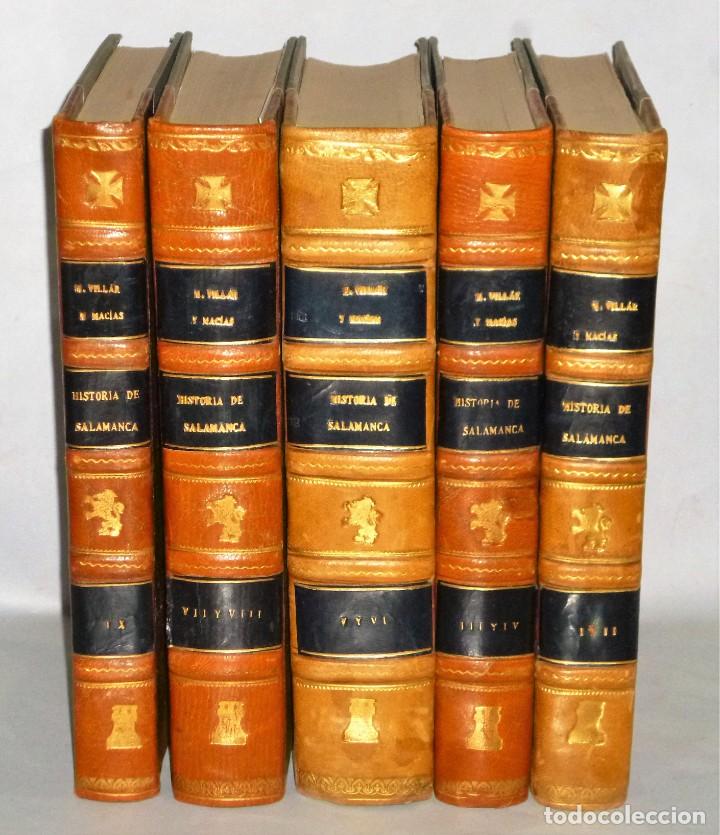 Libros de segunda mano: HISTORIA DE SALAMANCA. 5 TOMOS - Foto 1