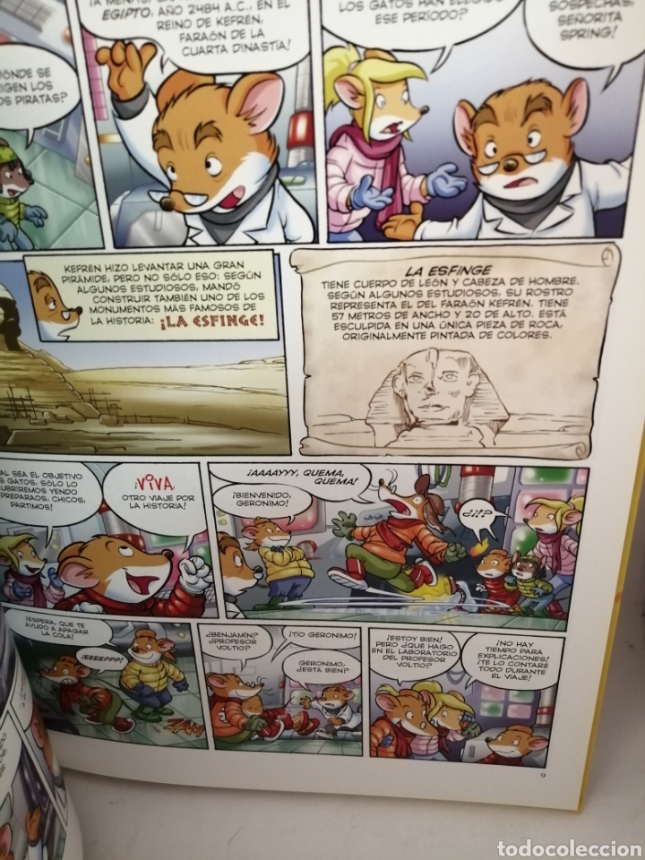 Libros de segunda mano: EL SECRETO DE LA ESFINGE GERONIMO STILTON - Foto 2
