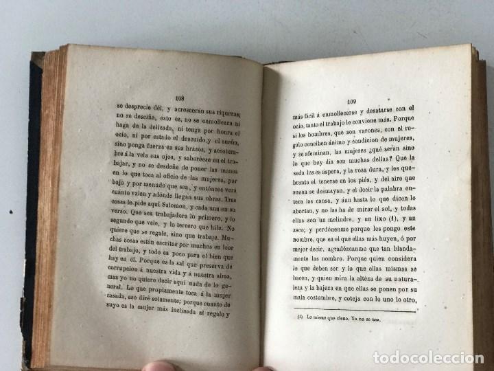 Libros de segunda mano: Fray Luis de Le&oacute;n. La Pefecta Casada. Madrid, 1865. - Foto 4
