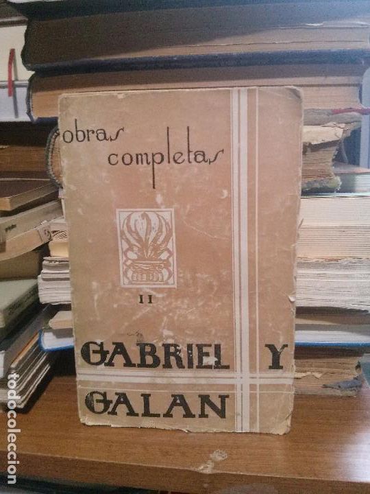 Libros de segunda mano: Obras completas, Gabriel y Galan, - Foto 1