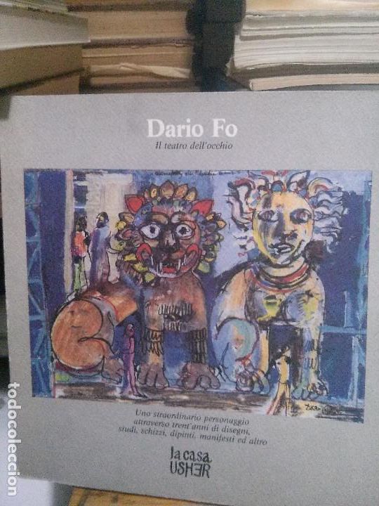 Libros de segunda mano: DARIO FO, IL TEATRO DELL&acute;OCCHIO, LA CASA USHER - Foto 1