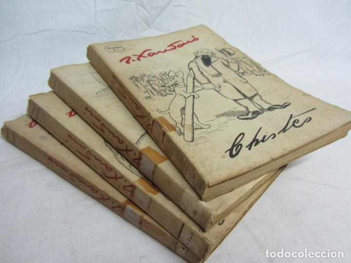 Libros de segunda mano: Chistes J. Xaudar&oacute; - 4 tomos - Foto 3