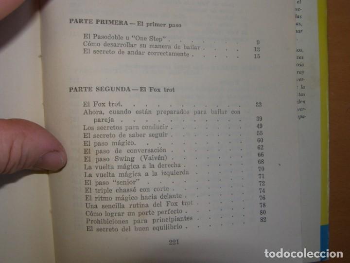 Libros de segunda mano: Libro: Bailar es facil. Arthur Murray. Editorial Bruguera. A&ntilde;o 1959. - Foto 9