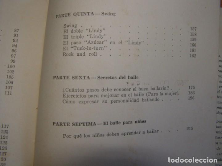 Libros de segunda mano: Libro: Bailar es facil. Arthur Murray. Editorial Bruguera. A&ntilde;o 1959. - Foto 11