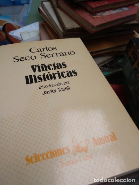 Libros de segunda mano: VI&Ntilde;ETAS HISTORICAS. CARLOS SECO SERRANO. - Foto 1
