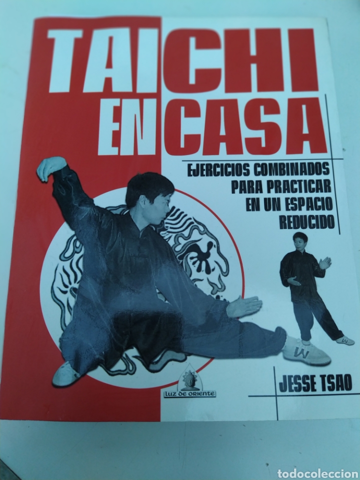 Libros de segunda mano: Taichi en casa Jesse Tsao Edaf 2003 - Foto 1