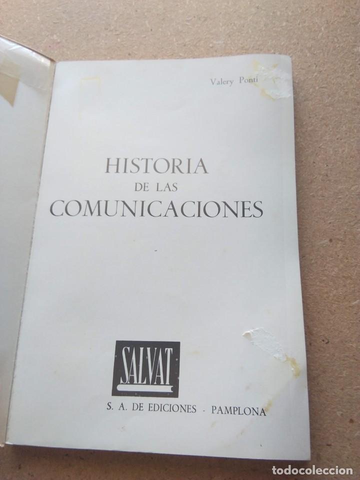 Libros de segunda mano: HISTORIA DE LAS COMUNICACIONES. Valeri Ponti. 1965 - Foto 2