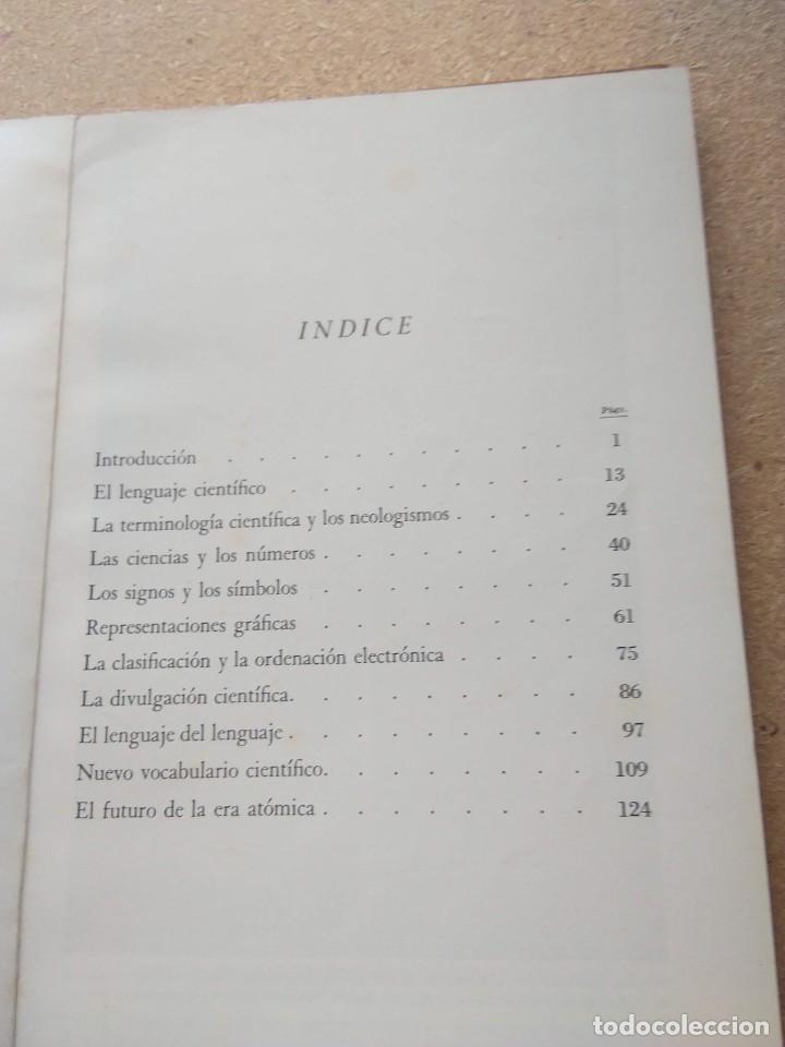 Libros de segunda mano: EL LENGUAJE DE LAS CIENCIAS. Luka Brajnovic 1970 - Foto 3