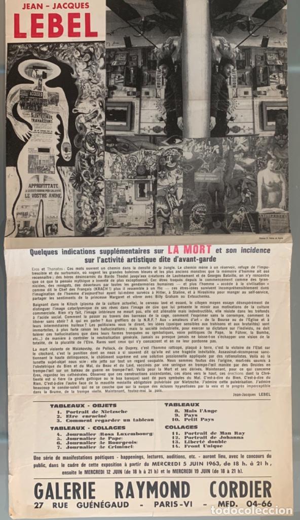 Libros de segunda mano: Jean-Jacques Lebel. Exposici&oacute;n - Foto 1