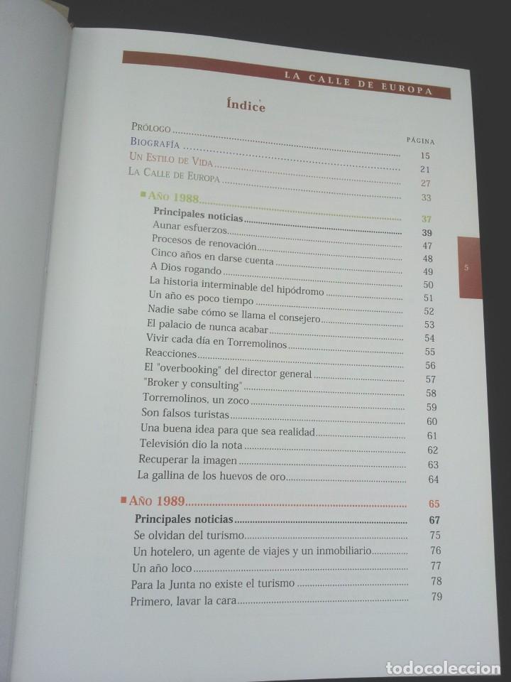 Libros de segunda mano: RAFAEL FUENTES - LA CALLE DE EUROPA - 2001 - Foto 3