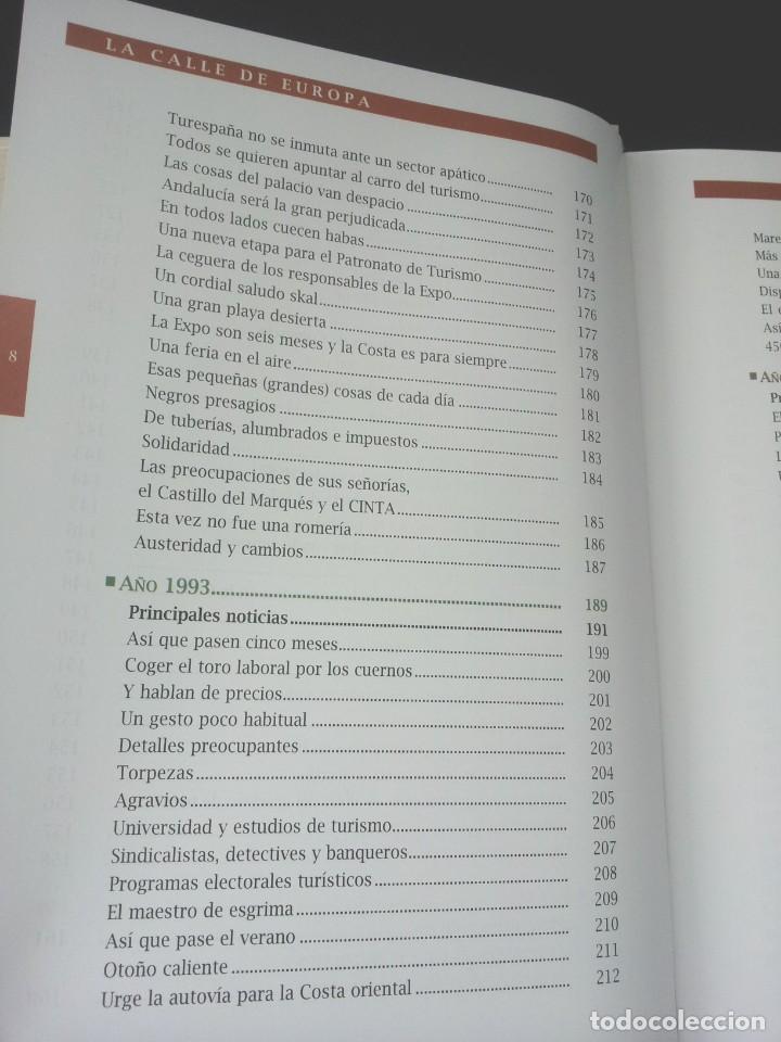 Libros de segunda mano: RAFAEL FUENTES - LA CALLE DE EUROPA - 2001 - Foto 6