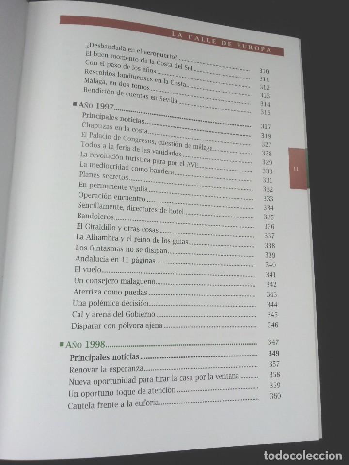 Libros de segunda mano: RAFAEL FUENTES - LA CALLE DE EUROPA - 2001 - Foto 9