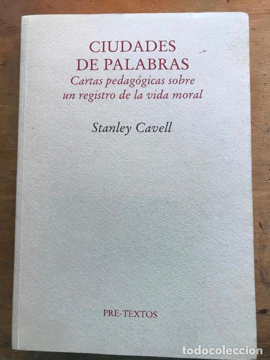 Libros de segunda mano: CIUDADES DE PALABRAS. SRAMLEY CAVELL. - Foto 1