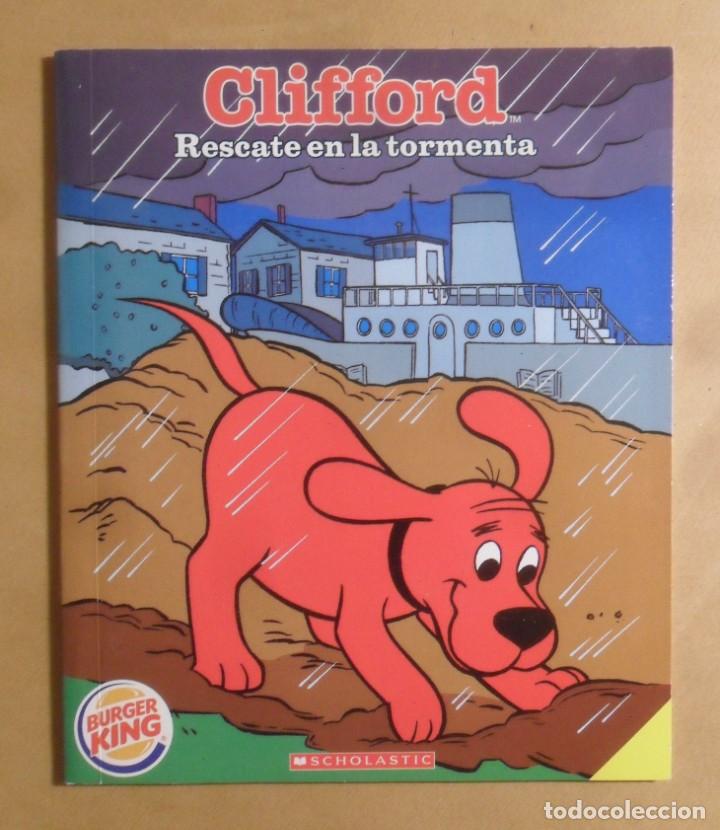 Libros de segunda mano: CLIFFORD - RESCATE EN LA TORMENTA - SCHOLASTIC - 2001 - Foto 1