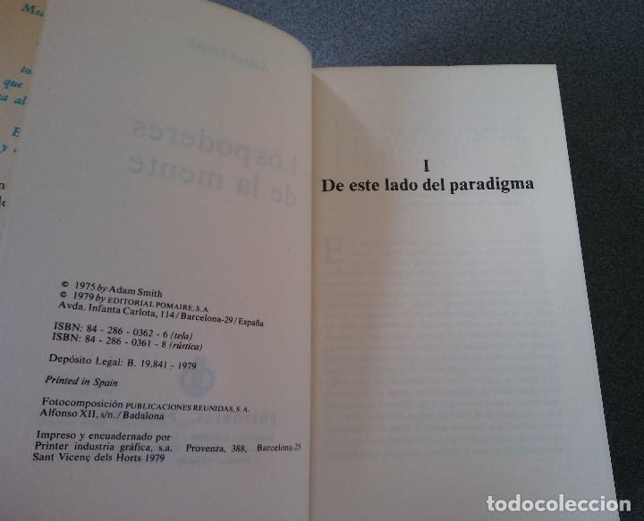 Libros de segunda mano: Los Poderes de la Mente Adam Smith - Foto 5