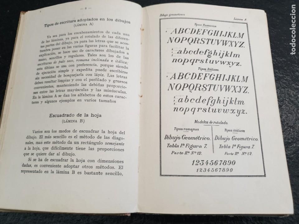 Libros de segunda mano: Dibujo Geom&eacute;trico e Industrial. A. Antilli. 1953. - Foto 4