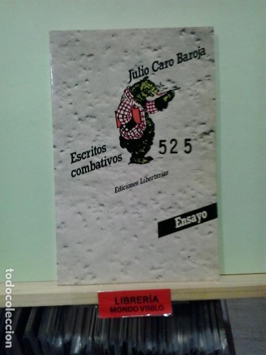 Libros de segunda mano: LMV - Escritos combativos. Julio Caro Baroja - Foto 1
