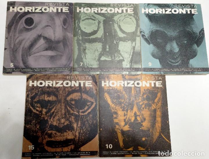Libros de segunda mano: Revista Horizonte - 5-7-9-10-15 - Foto 1