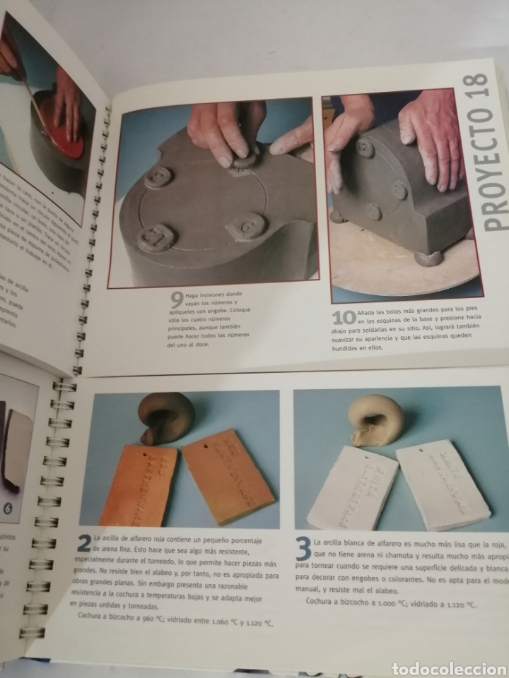 Libros de segunda mano: CER&Aacute;MICA. DOS LIBROS EN UNO: T&eacute;cnicas que se adaptan a sus dise&ntilde;os. Proyectos para practicar e inspi - Foto 4