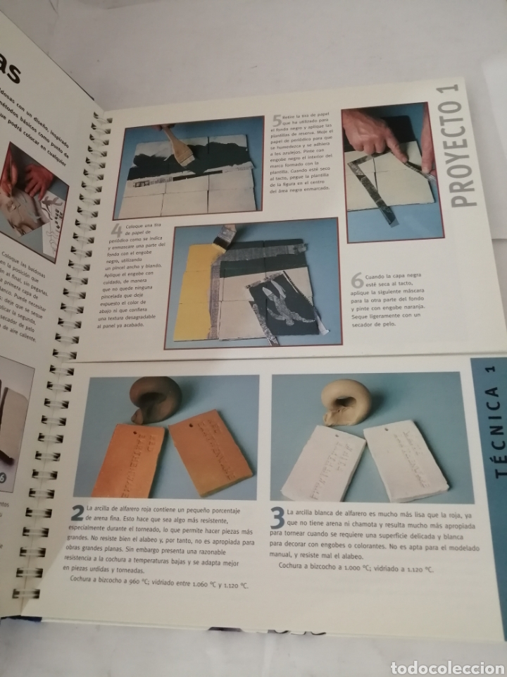 Libros de segunda mano: CER&Aacute;MICA. DOS LIBROS EN UNO: T&eacute;cnicas que se adaptan a sus dise&ntilde;os. Proyectos para practicar e inspi - Foto 5