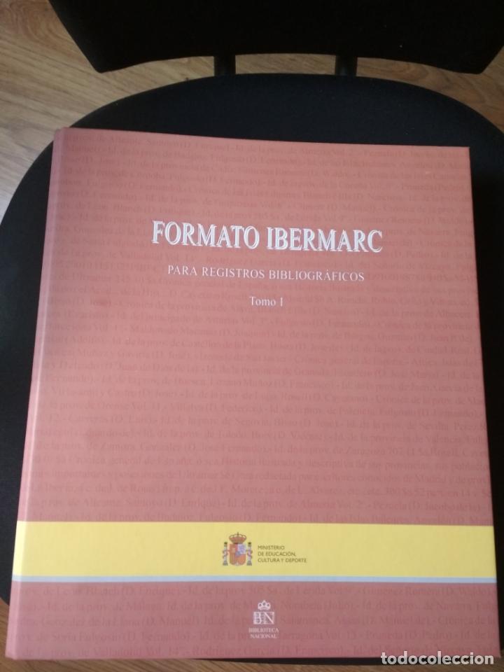 Libros de segunda mano: FORMATO IBERMARC PARA REGISTROS BIBLOGR&Aacute;FICOS 2 TOMOS - B.N.E - Foto 3