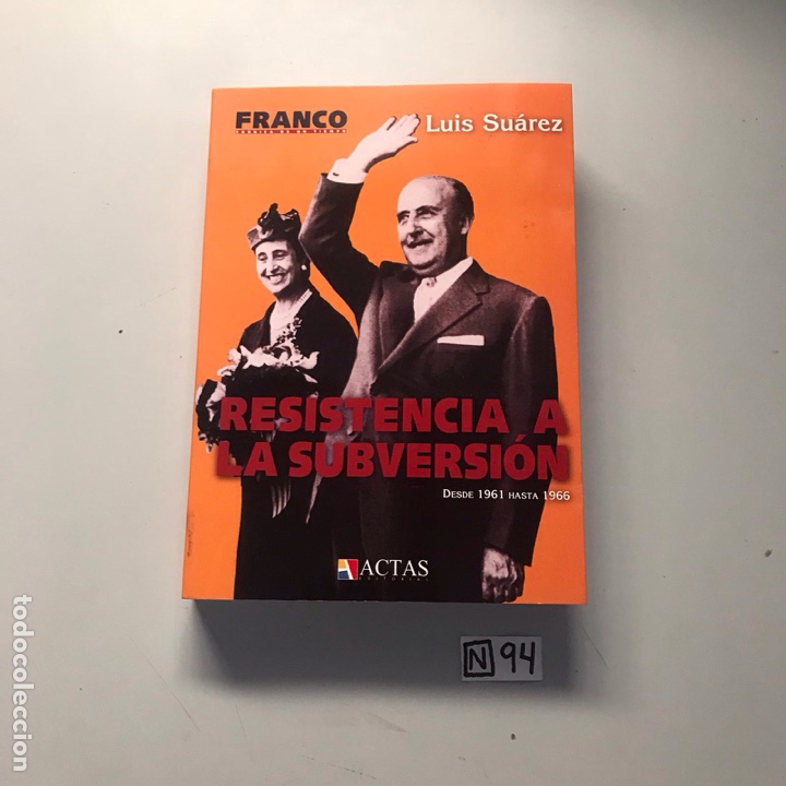 Libros de segunda mano: Resistencia a la subversi&oacute;n - Foto 1