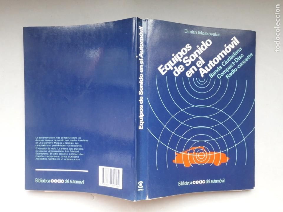 Libros de segunda mano: Equipos de sonido en el autom&oacute;vil. Dimitri Moskovakis. - Foto 8