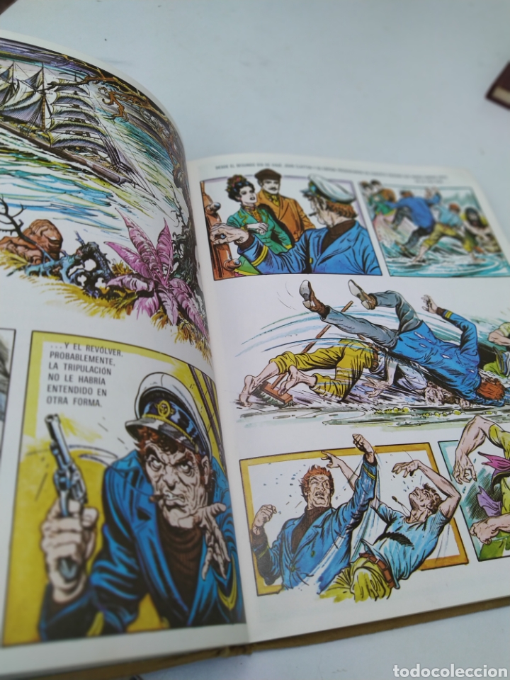 Libros de segunda mano: Tarz&aacute;n de los monos Burnet Hogarth tapa dura 1973 - Foto 3