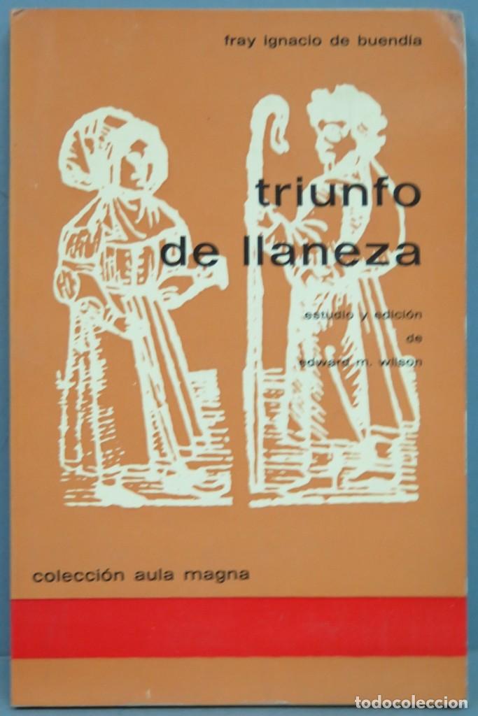 Livres d'occasion: TRIUNFO DE LLANEZA. COMEDIA INEDITA DEL SIGLO XVI
