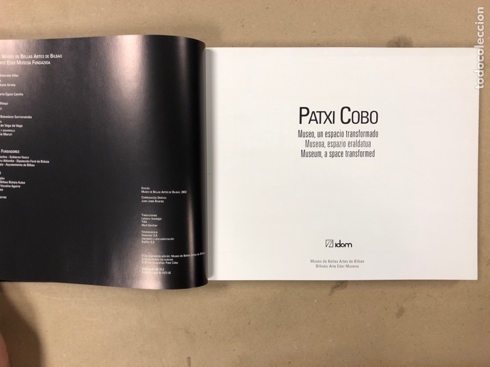 Libros de segunda mano: MUSEO, UN ESPACIO TRANSFORMADO. PATXI COBO. MUSEO DE BELLAS ARTES DE BILBAO. 2002. - Foto 2