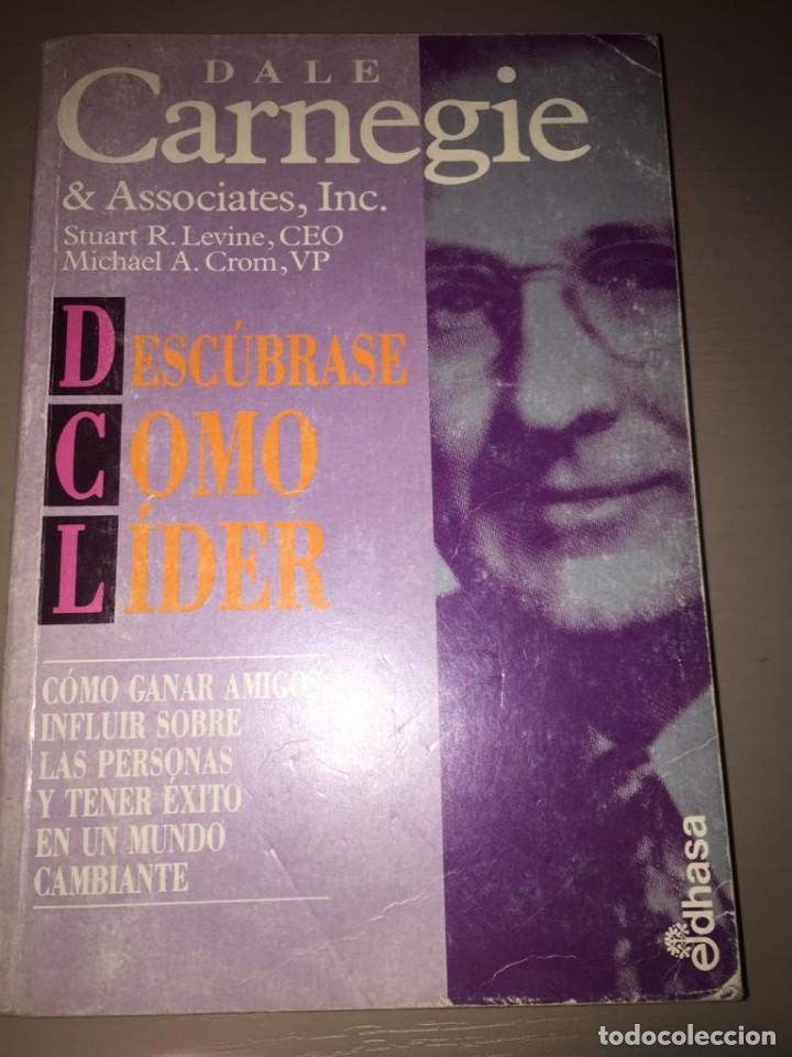 Libros de segunda mano: Desc&uacute;brase Como L&iacute;der - Dale Carnegie - Foto 1