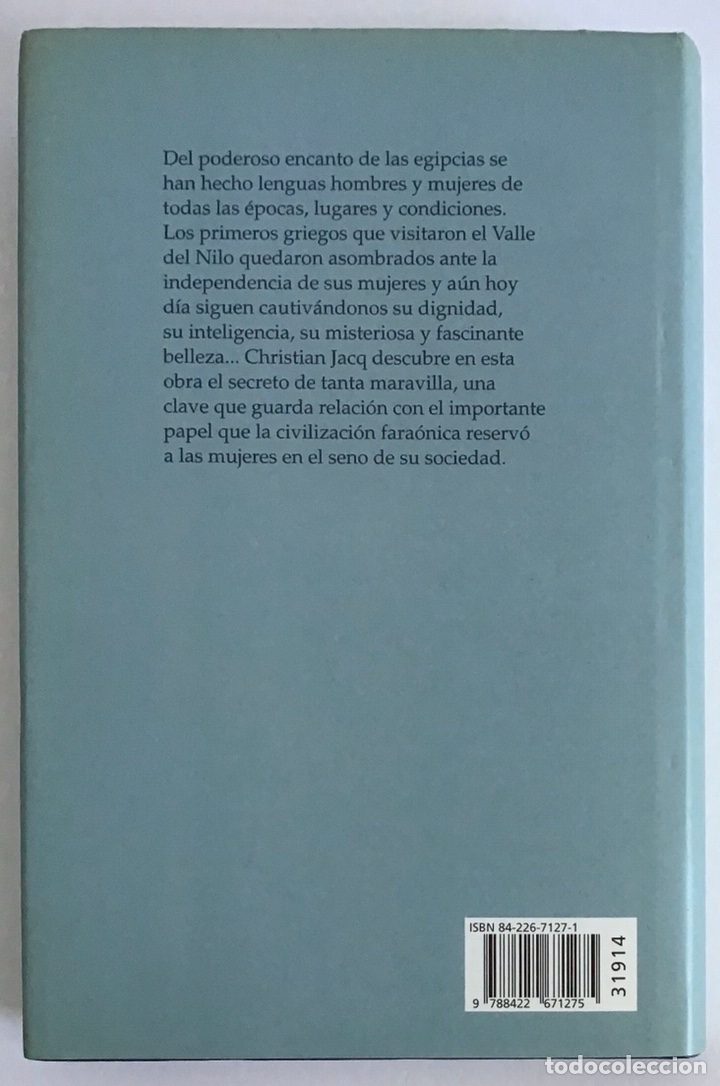 Libros de segunda mano: LAS EGIPCIAS / CHRISTIAN JACQ / C&Iacute;RCULO DE LECTORES - Foto 4