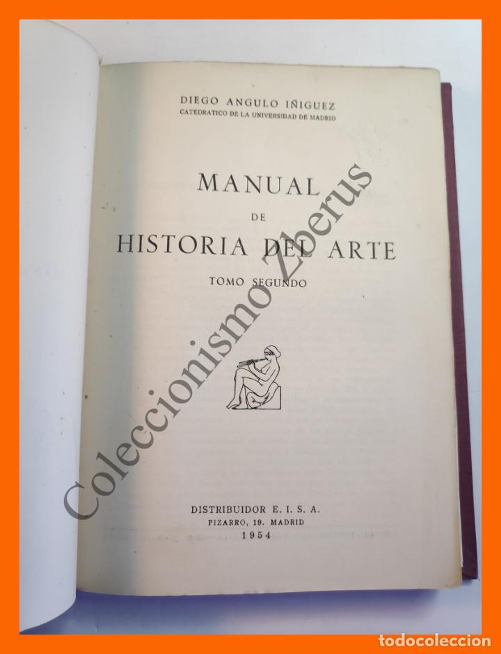 Libros de segunda mano: Manual de Historia del Arte. 2 Tomos - Diego Angulo I&ntilde;iguez - Foto 4