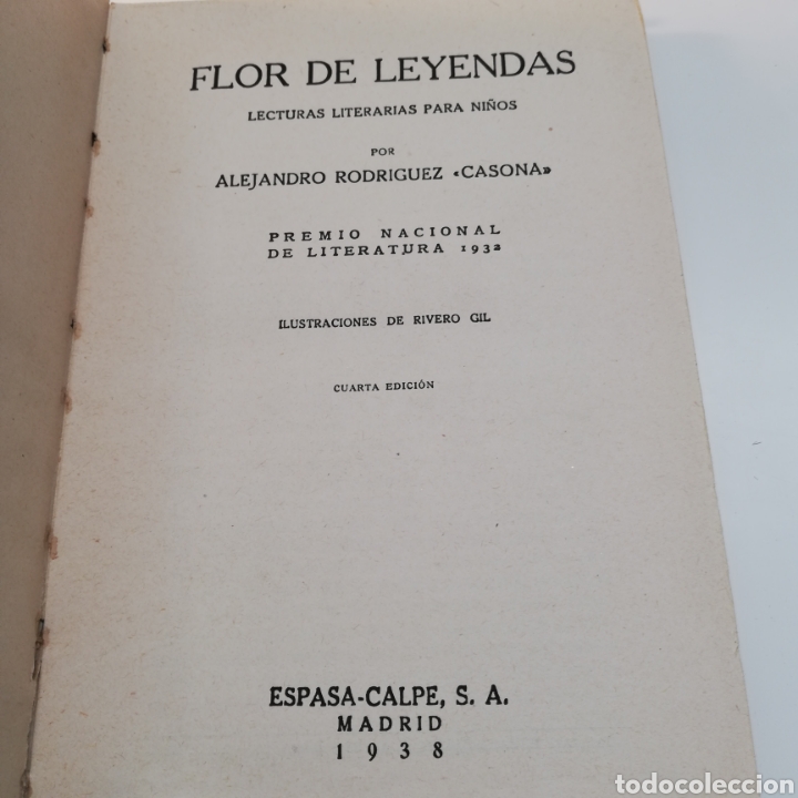Libros de segunda mano: Flor de Leyendas _ Alejandro Casona - Foto 3