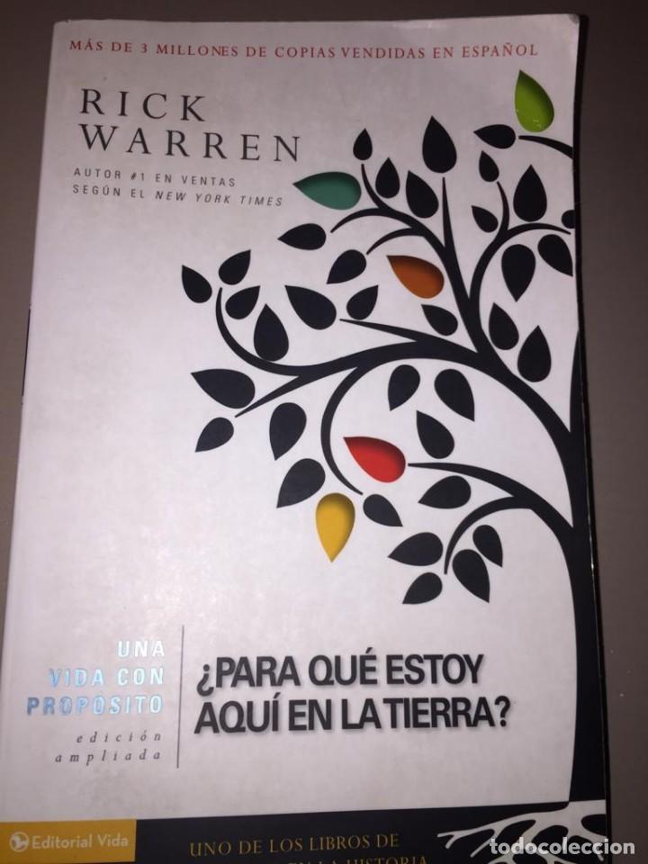 Libros de segunda mano: &iquest;Para qu&eacute; estoy aqu&iacute; en la tierra? - Rick Warren - Foto 1