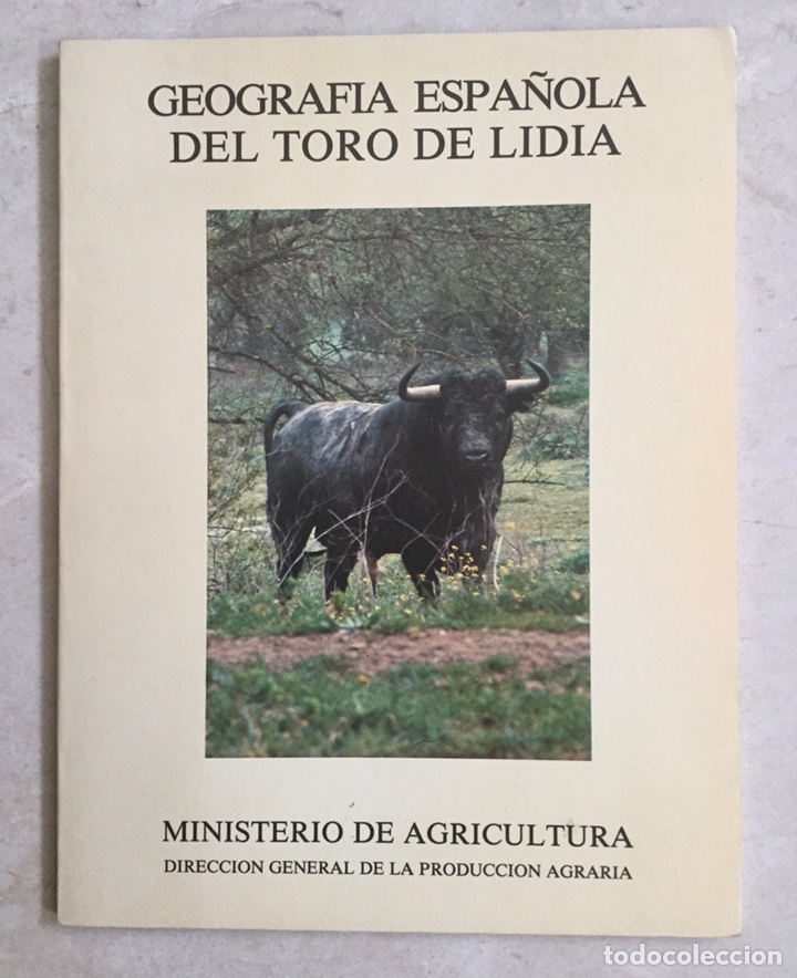 Libros de segunda mano: GEOGRAF&Iacute;A ESPA&Ntilde;OLA DEL TORO DE LIDIA - Foto 1
