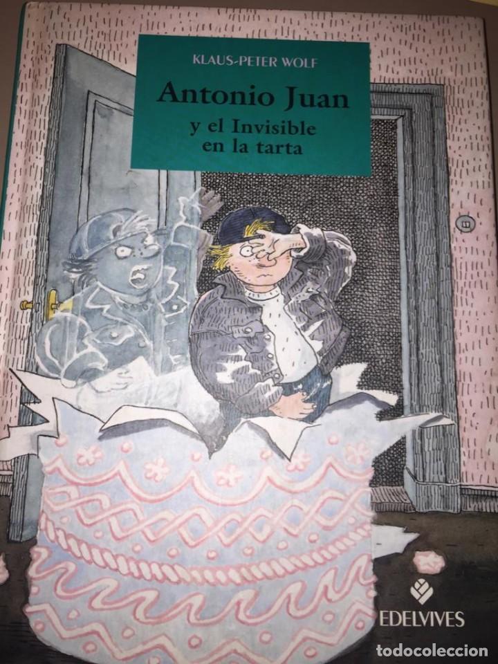 Libros de segunda mano: Antonio Juan y el Invisible en la tarta - Klaus-Peter Wolf - Foto 1