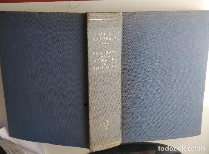 Libros de segunda mano: PANORAMA DE LA LITERATURA DEL SIGLO XX ** André Rousseaux - Foto 1 - 207707867