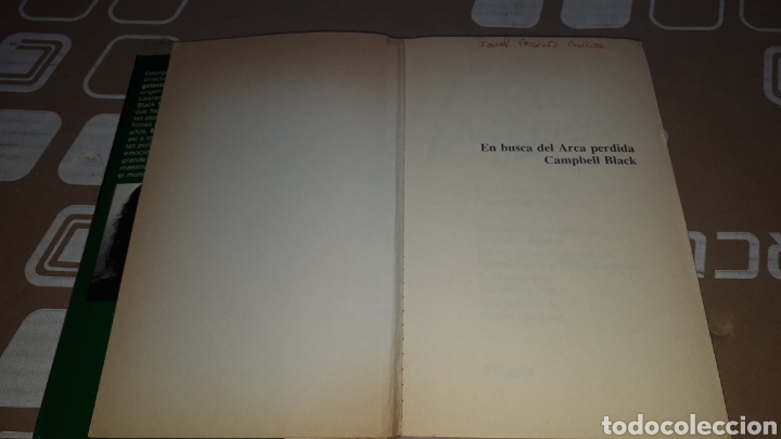 Libros de segunda mano: EN BUSCA DEL ARCA PERDIDA CAMPBELL BLACK 1981 PLANETS PRIMERA EDICION - Foto 4