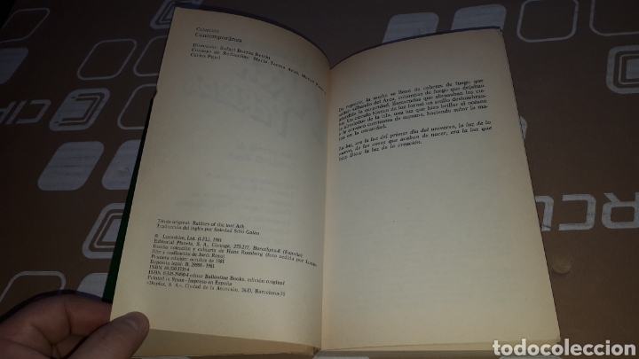 Libros de segunda mano: EN BUSCA DEL ARCA PERDIDA CAMPBELL BLACK 1981 PLANETS PRIMERA EDICION - Foto 5