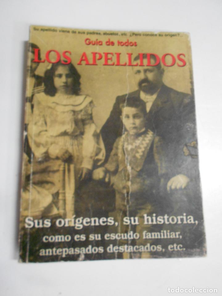 Libros de segunda mano: ANTIGUO LIBRO - GUIA DE TODOS LOS APELLIDOS - CG7 - Foto 1