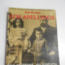 Libros de segunda mano: ANTIGUO LIBRO - GUIA DE TODOS LOS APELLIDOS - CG7