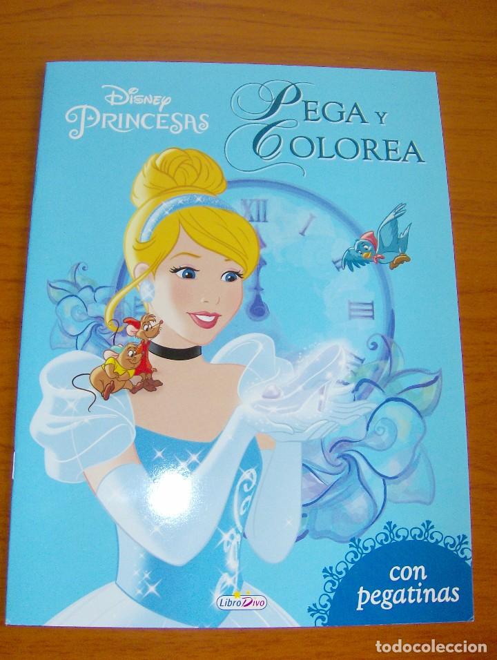 cuaderno para colorear con pegatinas cenicienta - Buy Other used literature  books for children and young adults on todocoleccion